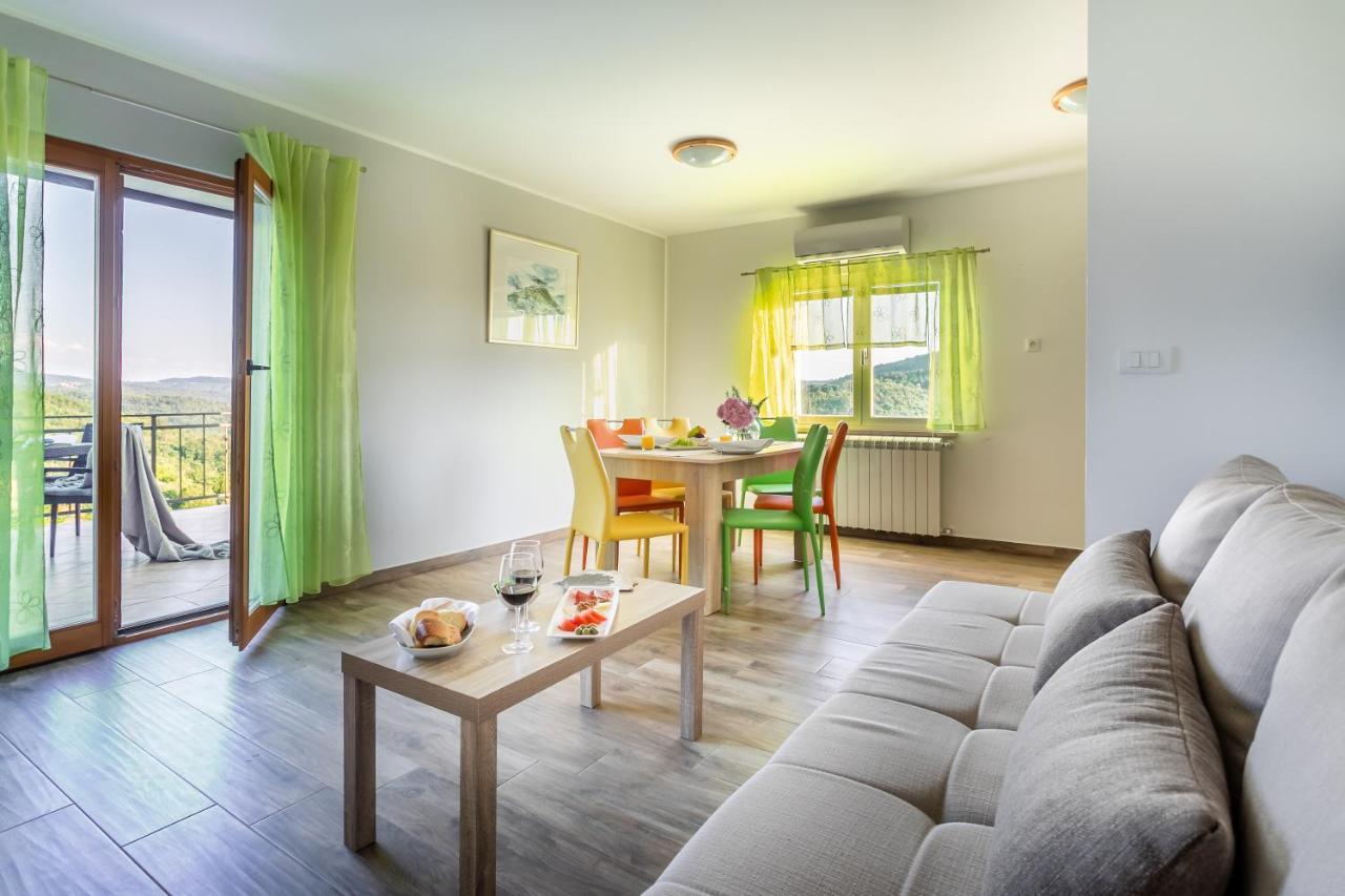 Ferienwohnung Apartman Volte Buzet Exterior foto
